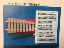 Lade das Bild in den Galerie-Viewer, Lied Noten Metallophon