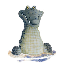 Lade das Bild in den Galerie-Viewer, Kroko_stolz