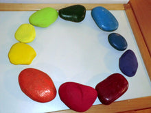 Lade das Bild in den Galerie-Viewer, Farbkreis Steine - Kopie