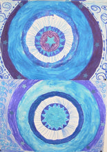 Lade das Bild in den Galerie-Viewer, Blaumandala nah