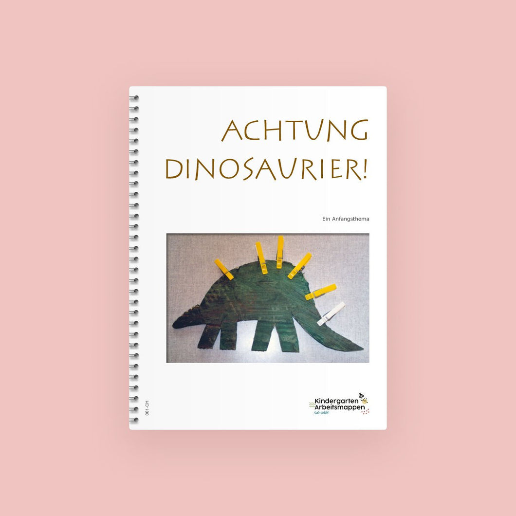 SALE Achtung Dinosaurier