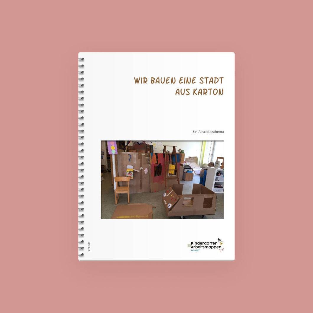 SALE Wir bauen eine Stadt aus Karton